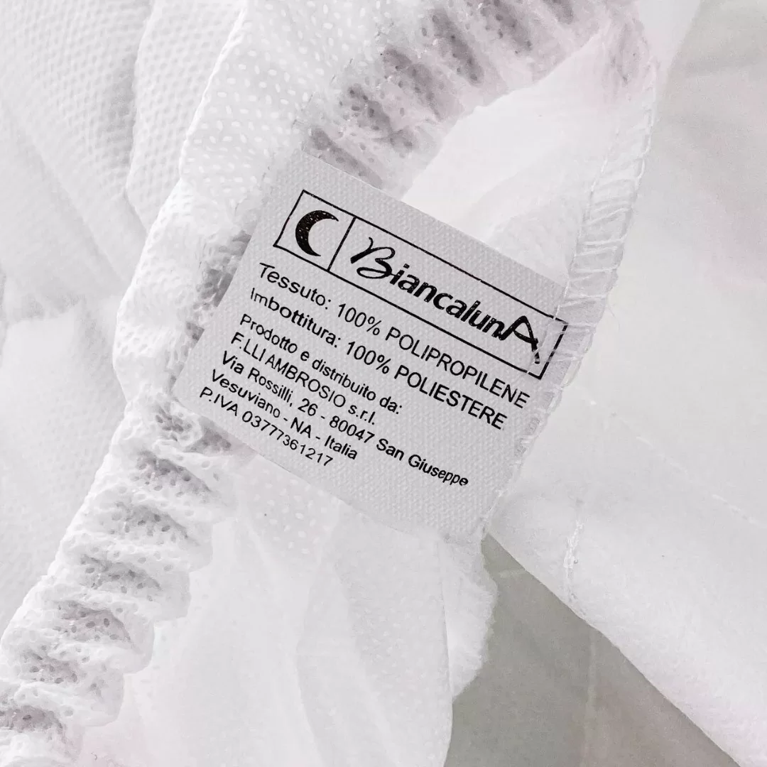 Coprirete Letto Trapuntato Imbottito Biancaluna...