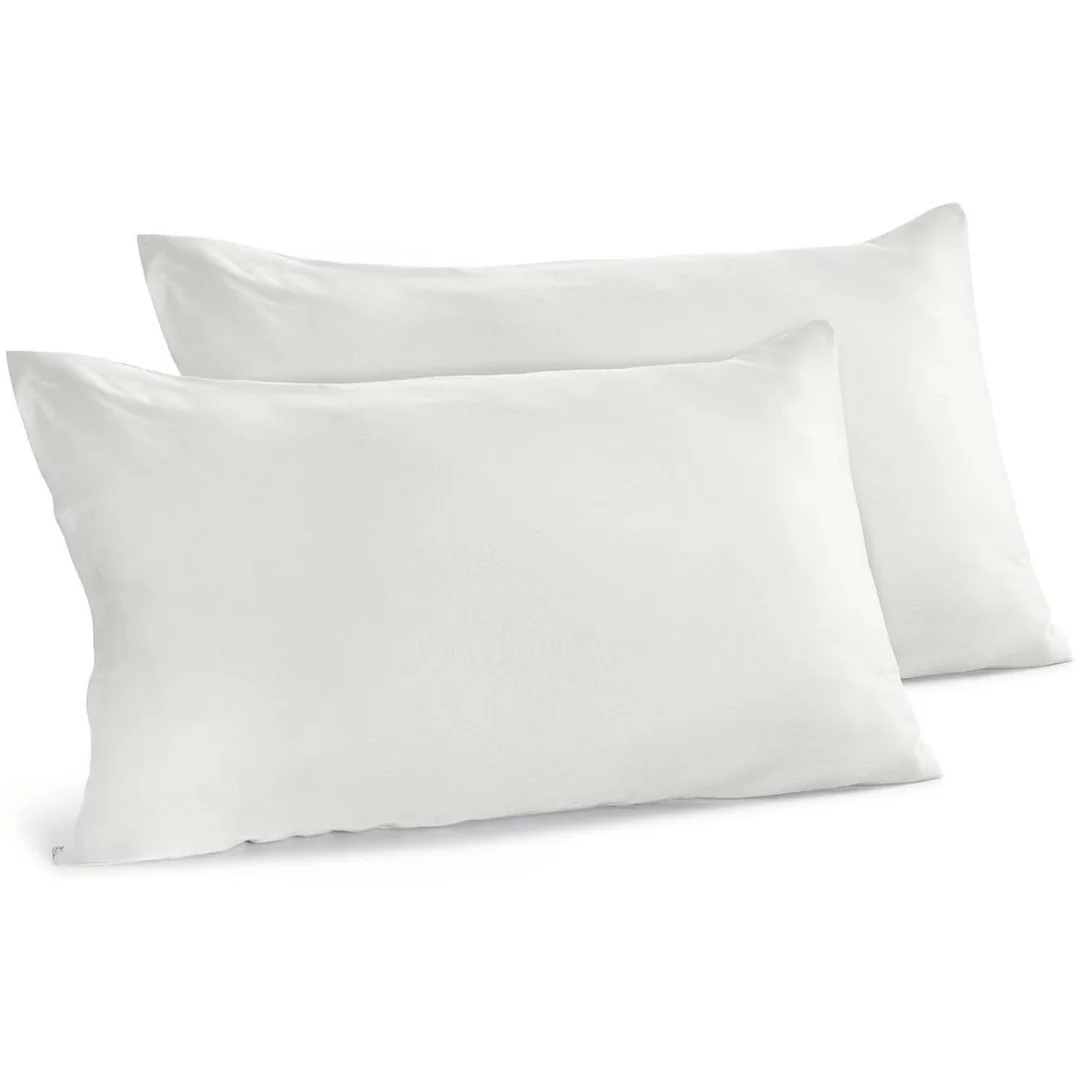 Coppia Federe per Cuscini Letto Cotone