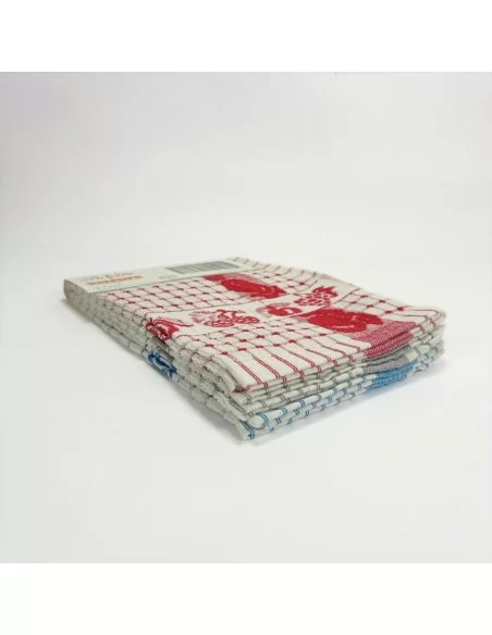 Canovacci Cucina Il Filo art. Kitchen Tris Spugna A Quadri