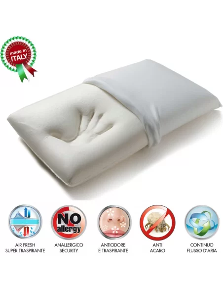 Cuscino Memory Foam Anallergico H13