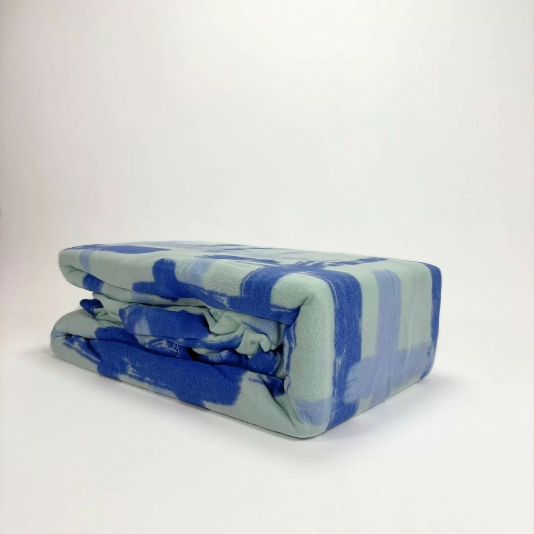 Completo Letto Singolo in Pile Anca Home art. Riga