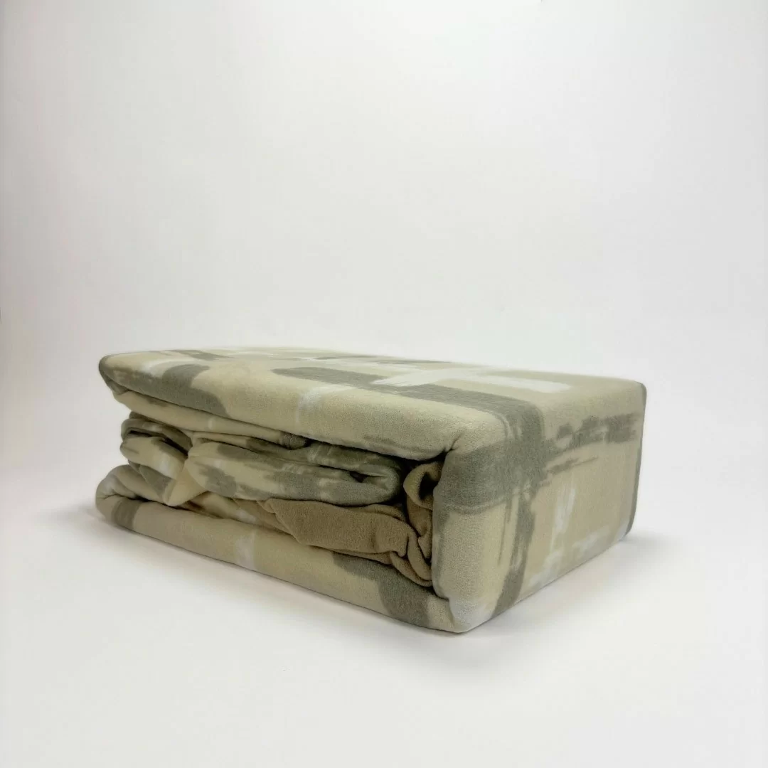 Completo Letto Singolo in Pile Anca Home art. Riga