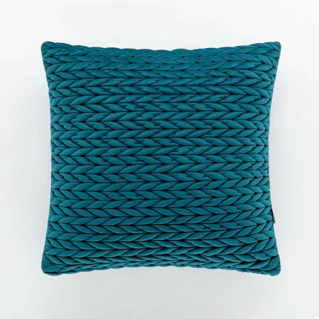 Federa Cuscino 50x50 Linea Oro art. Intreccio Velluto