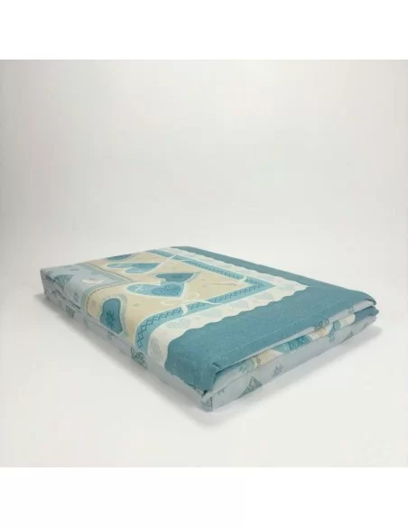 Completo Letto Matrimoniale Flanella Angels art. Favola Cuori