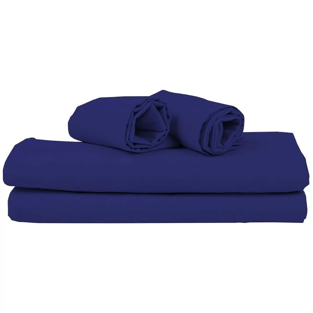 Completo Lenzuola in misto cotone 52%...