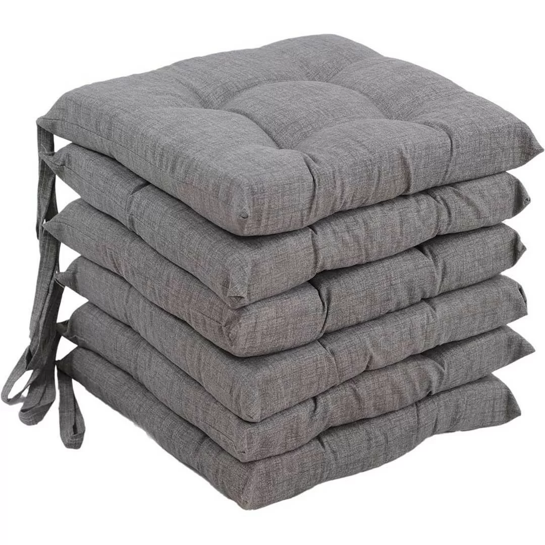 Cuscini per sedie 4 punti Morbidone set 6 pezzi