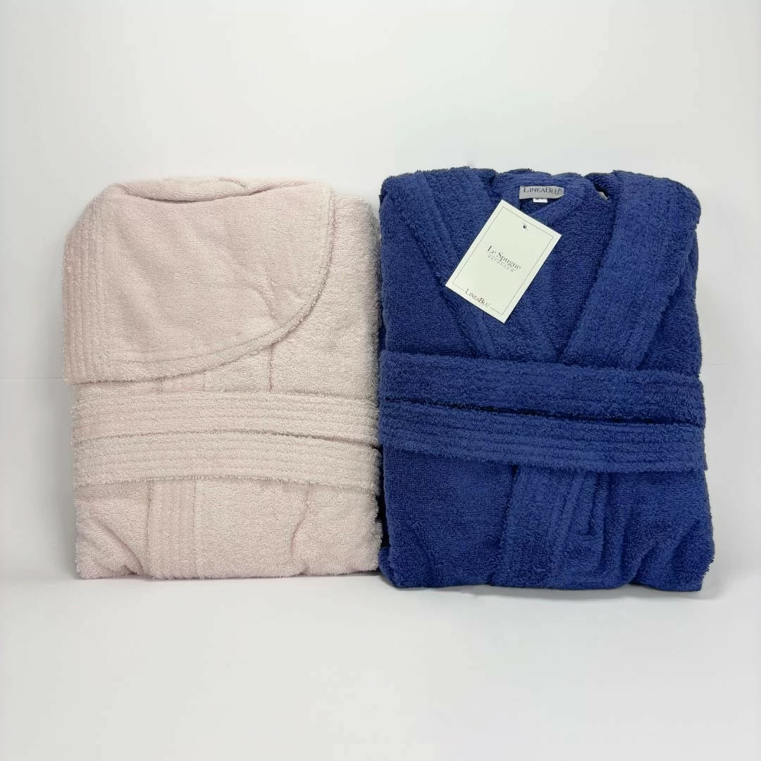 Accappatoio Lui e Lei LineaBlu art. Marte Navy...