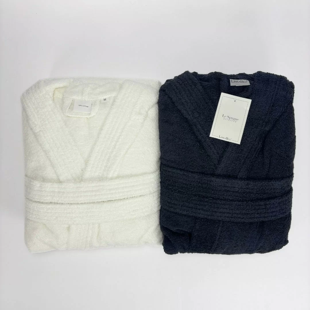 Accappatoio Lui e Lei LineaBlu art. Marte Nero...