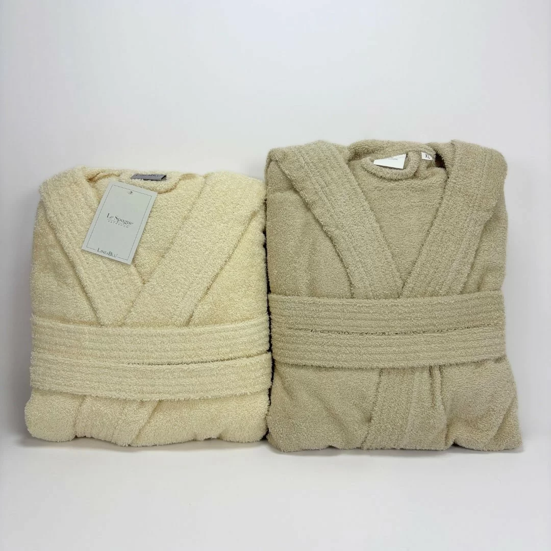 Accappatoio Lui e Lei LineaBlu art. Marte Sabbia Uomo e... 2