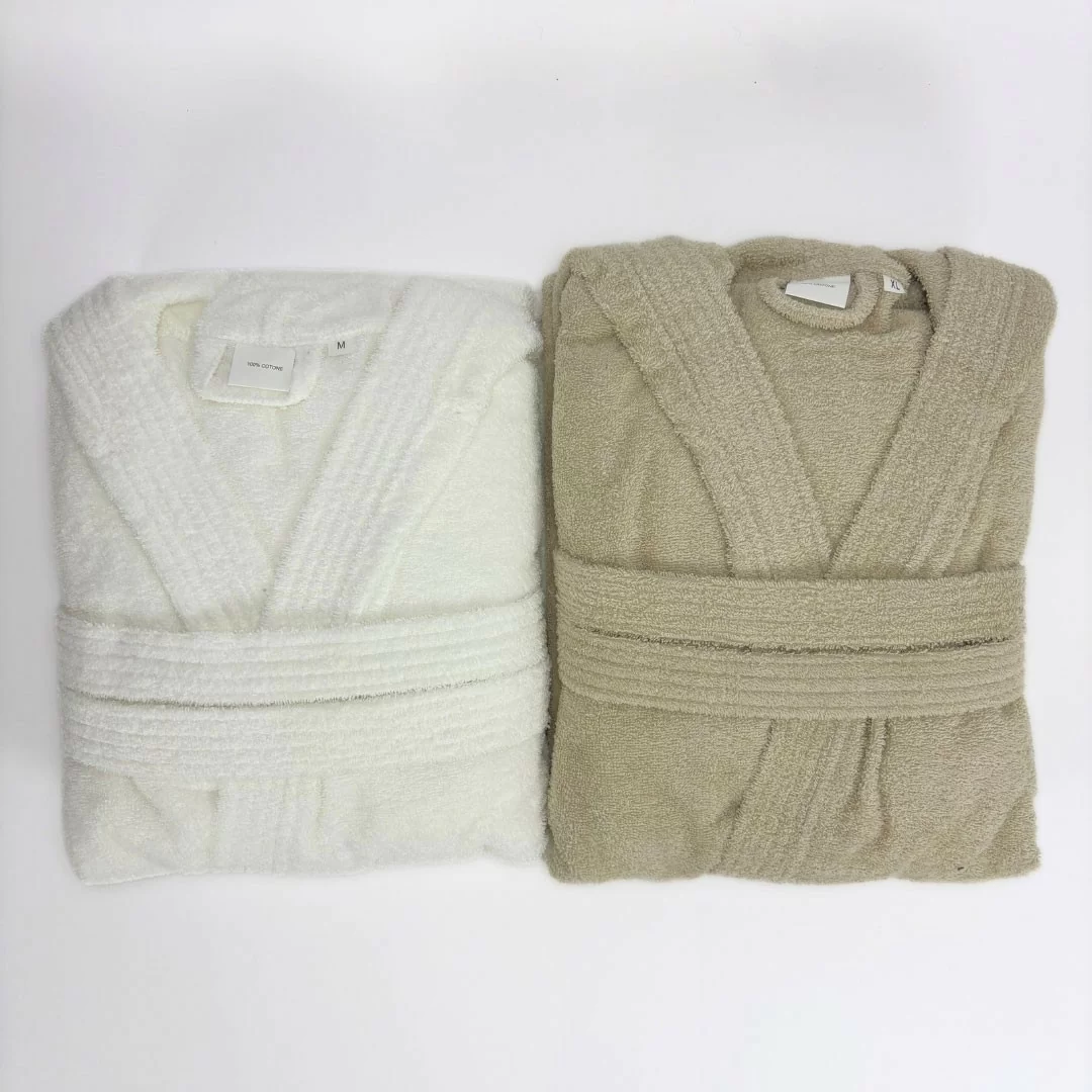 Accappatoio Lui e Lei LineaBlu art. Marte Sabbia Uomo e...