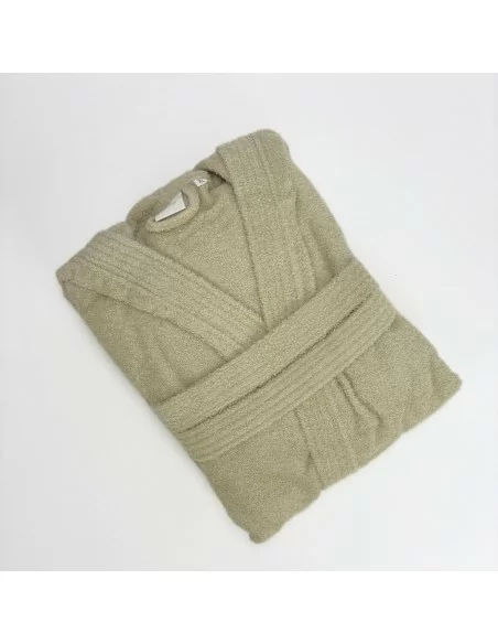 Accappatoio Lui e Lei LineaBlu art. Marte Sabbia Uomo e Bianco Donna