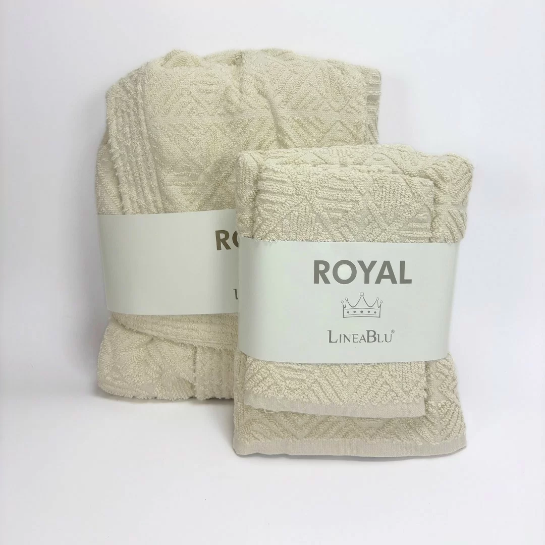 Kit Basic Accappatoio e asciugamano viso + ospite...