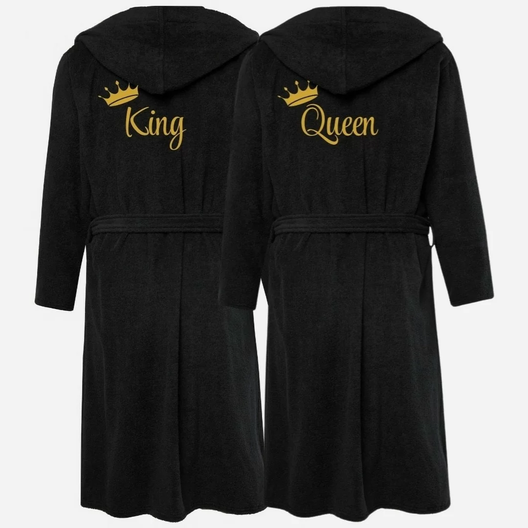 King e Queen Accappatoio Lui e Lei LineaBlu...