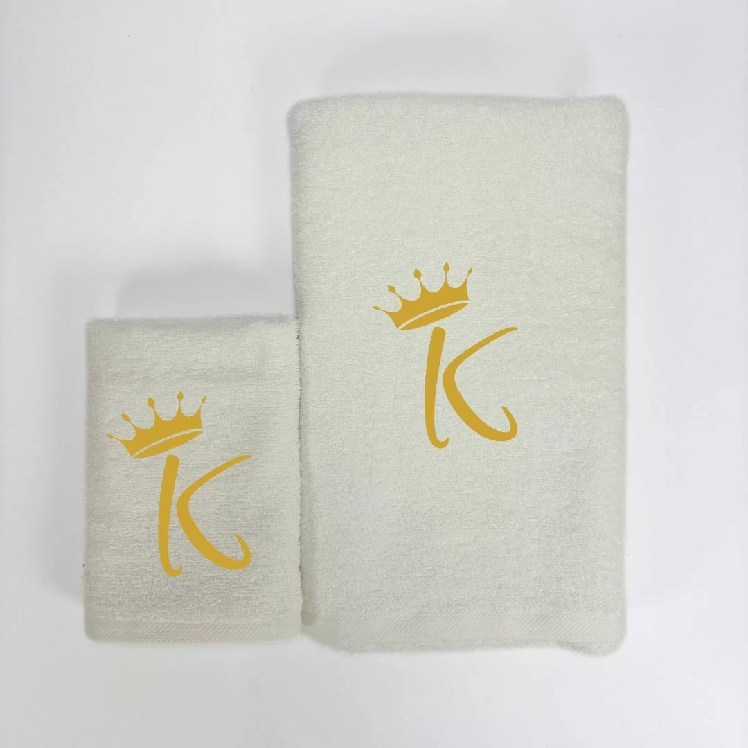 King e Queen Coppia Asciugamani LineaBlu art. Marte... 2