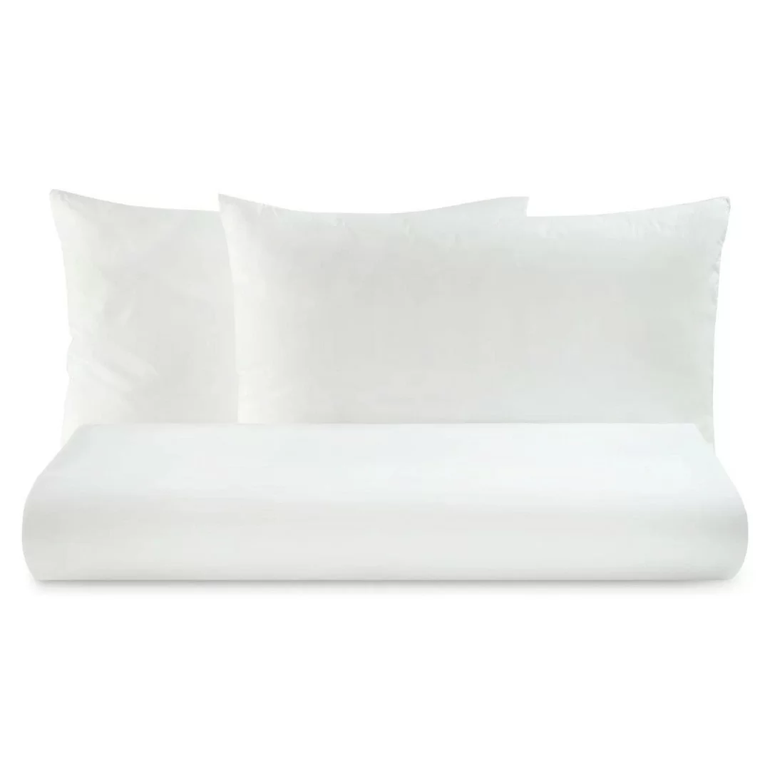 Completo Lenzuola Bianche di Cotone