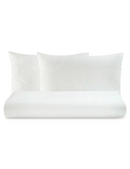 Completo Lenzuola Bianche di Cotone