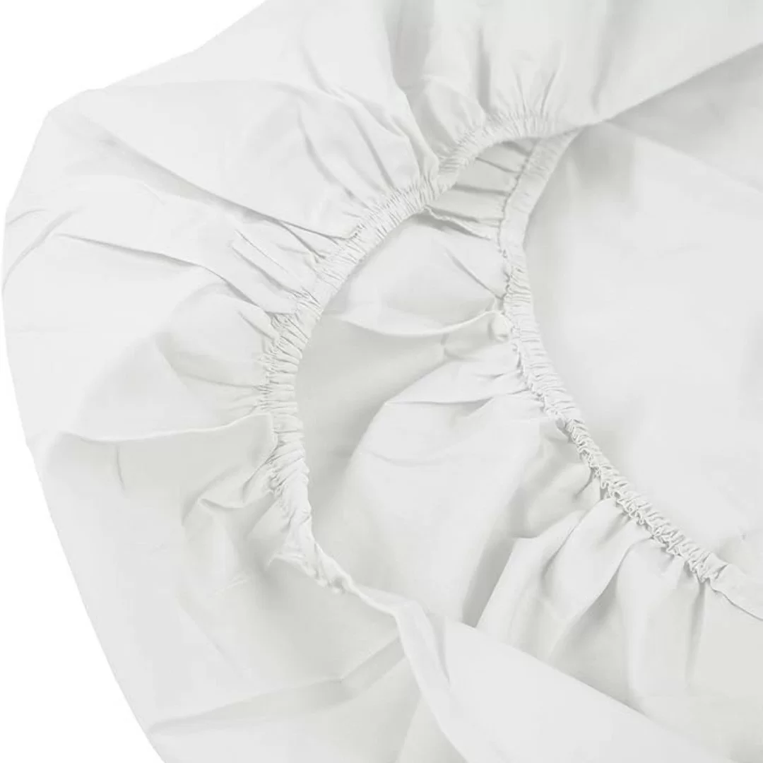 Completo Lenzuola Bianche di Cotone