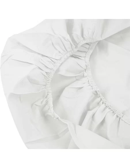 Completo Lenzuola Bianche di Cotone