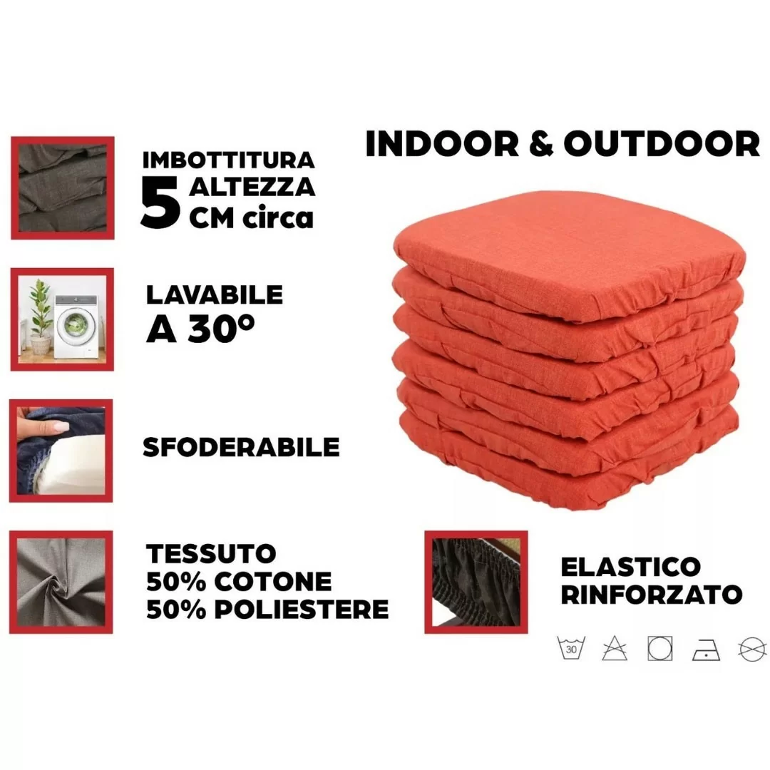 Cuscini Sedia Cucina Vesto Fascia Elastica art....