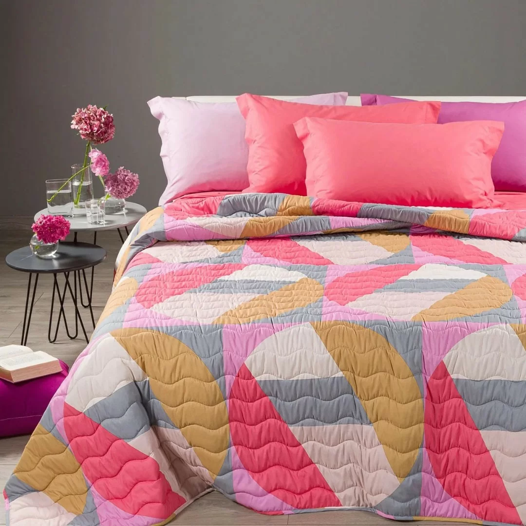 Copriletto Trapuntato Matrimoniale Caleffi art. Colorama