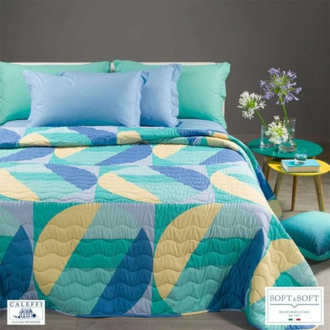 Copriletto Trapuntato Matrimoniale Caleffi art....