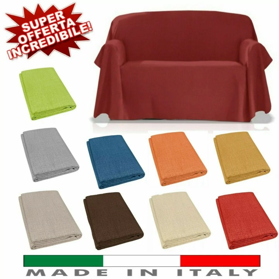 Telo Arredo Copritutto Matrimoniale Multiuso...