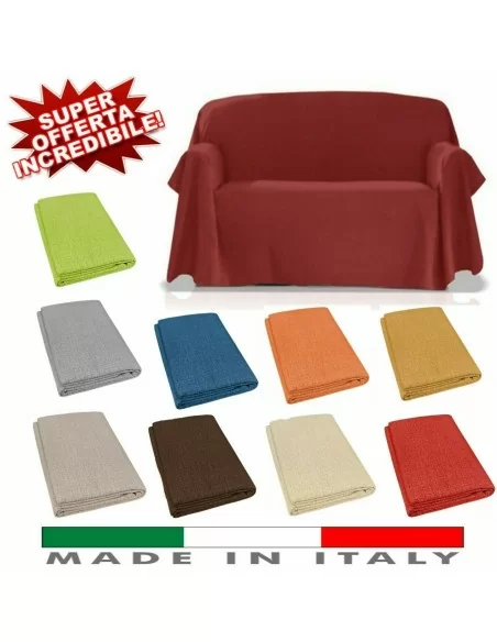 Telo Arredo Copritutto Matrimoniale Multiuso Per Divano