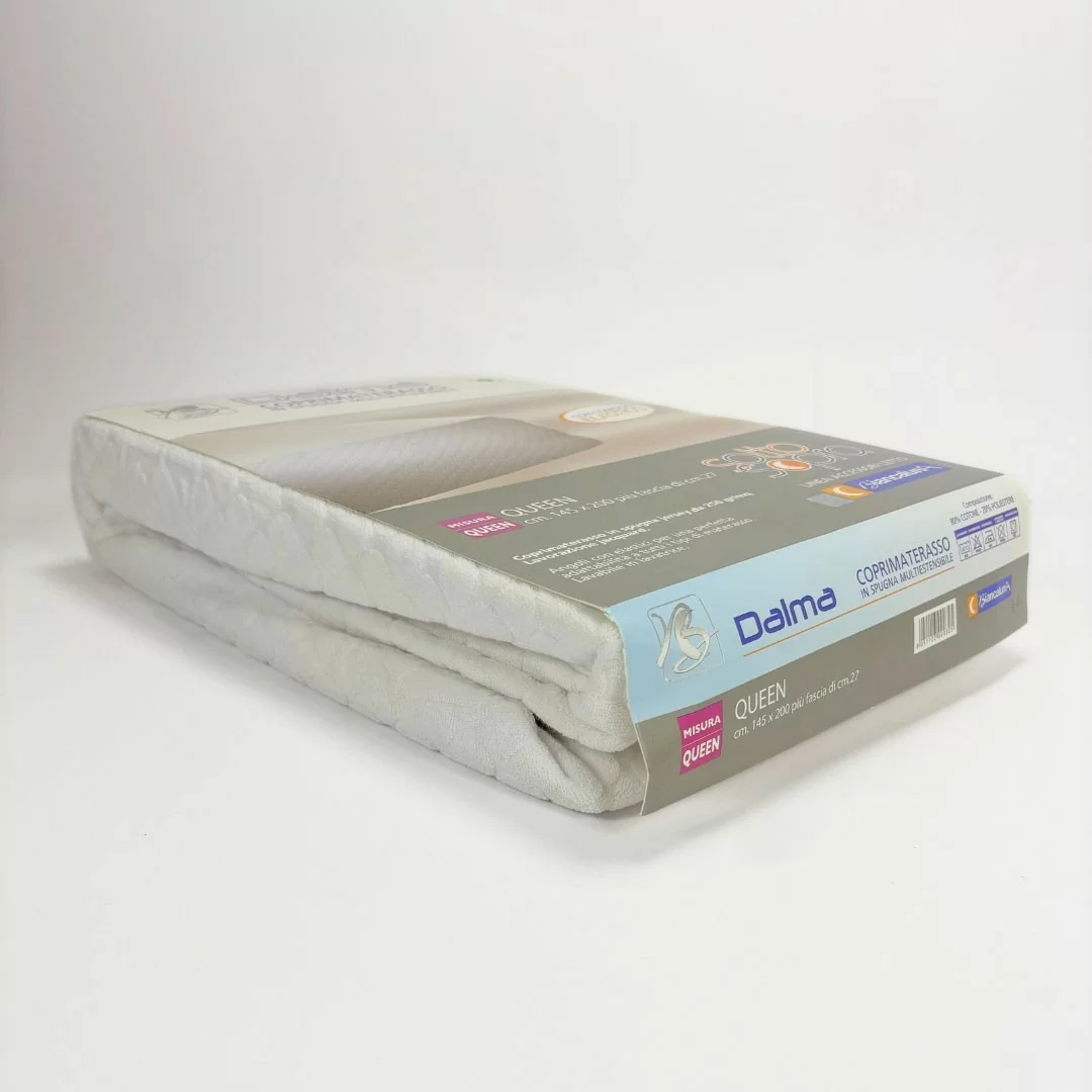 Coprimaterasso Spugna Biancaluna art. Dalma Con Elastico 2