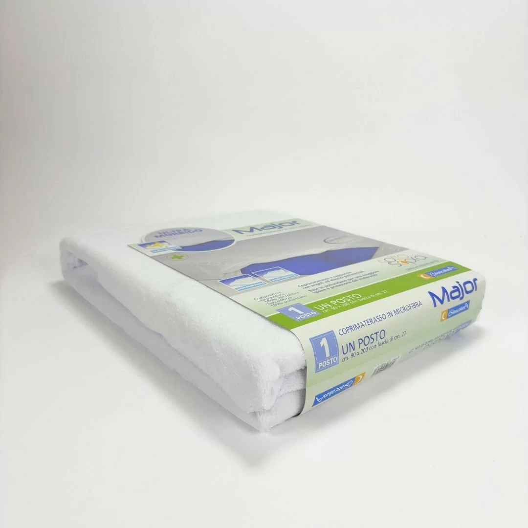 Coprimaterasso Impermeabile Biancaluna art. Major Con Elastico