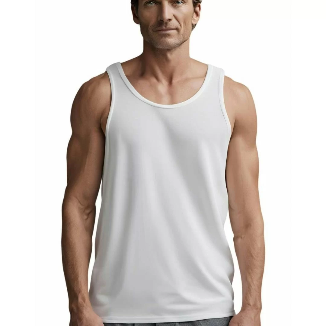 Canotta Uomo Leable art. 1417 Spalla Larga Bipack