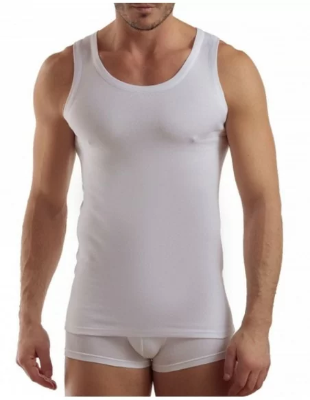 Canotta Uomo Enrico Coveri art. ET1202 Spalla Larga set 3 pezzi