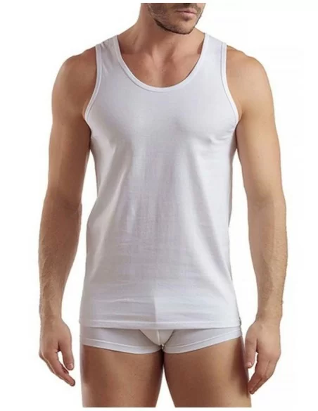 Canotta Uomo Enrico Coveri art. ET1102 Spalla Larga set 3 pezzi