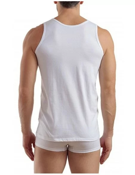 Canotta Uomo Enrico Coveri art. ET1102 Spalla Larga set 3 pezzi