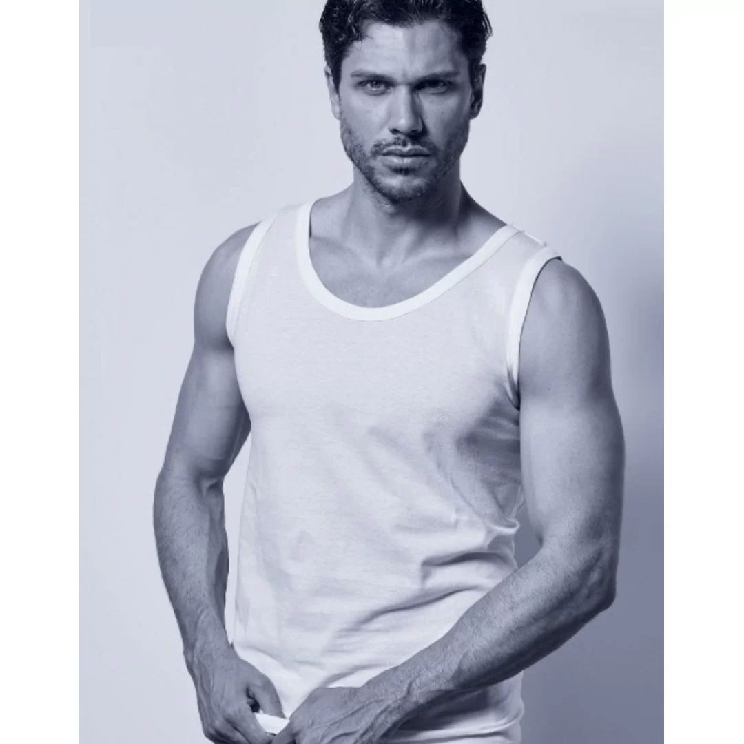 Canotta Uomo Navigare art. 511 Spalla Larga set...