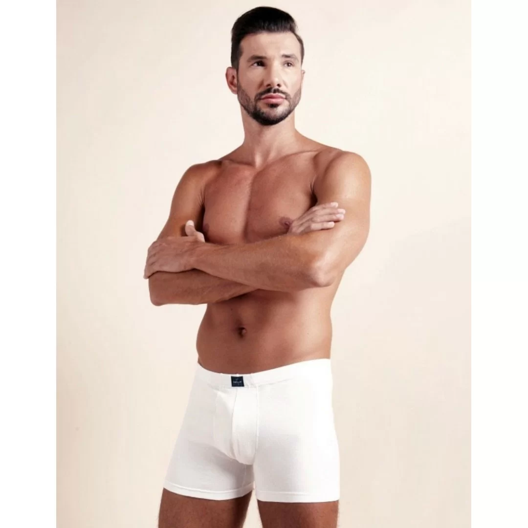 Boxer Uomo Cotone Snelly art. U100E Elasticizzato set 3...