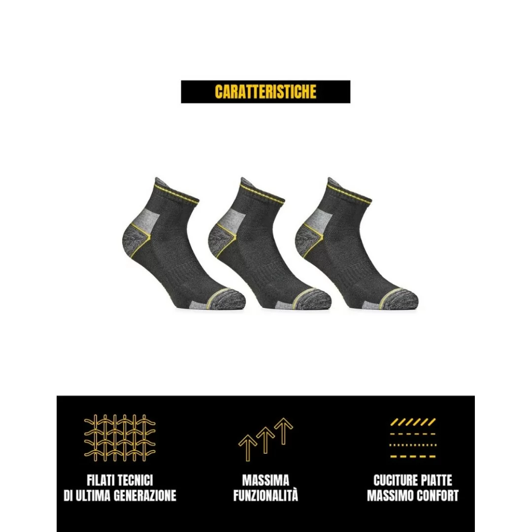 Calza Uomo Antinfortunistica art. WRK-04 Cotone...