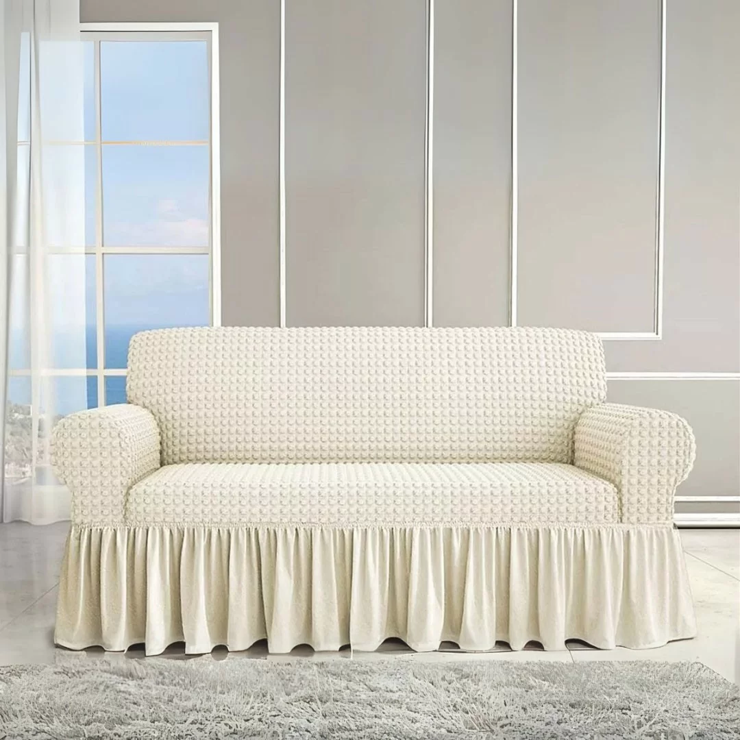 Copridivano con Volant Marta Marzotto art. Oriente Elastico