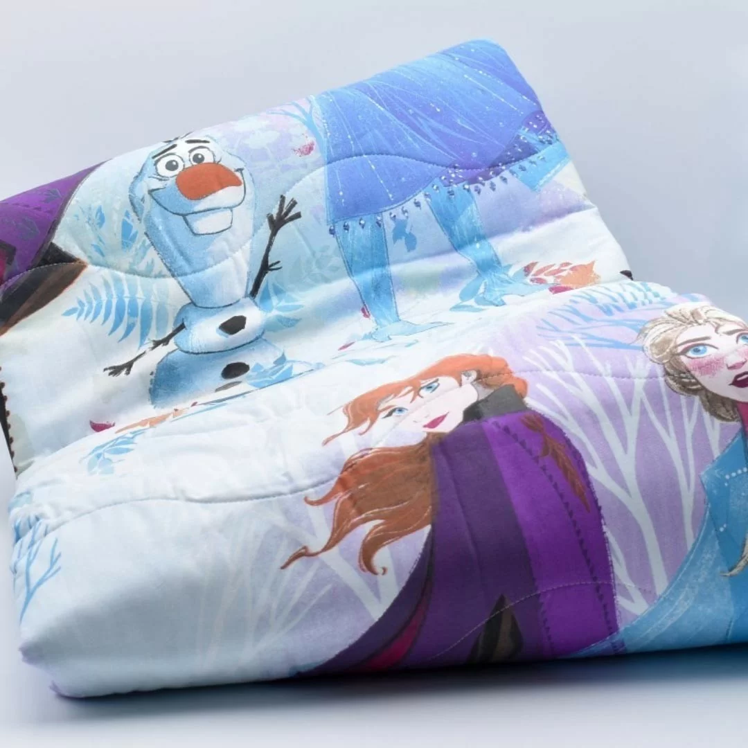 Copriletto Trapuntato Singolo Hermet art. Frozen Cotone 2