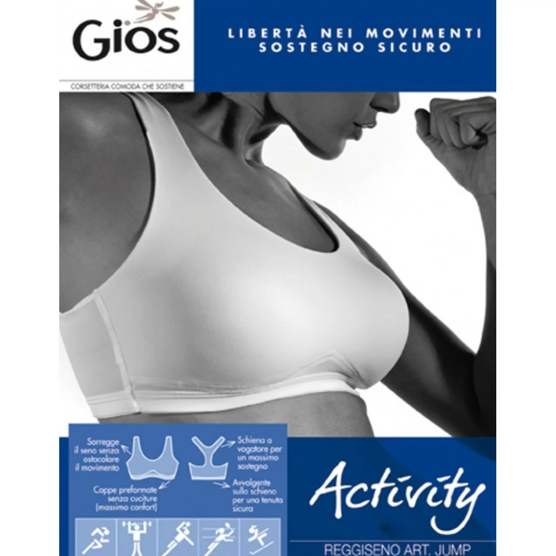 Reggiseno in Cotone Gios art. Jump Activity Coppa B