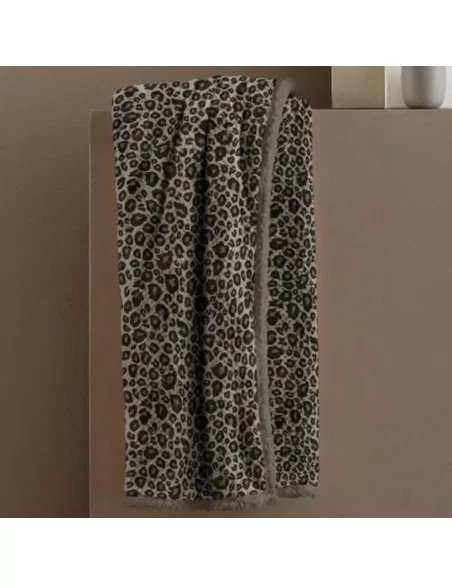 Plaid Leopardato Linea Oro Super Soft art. Leopard 150x200cm