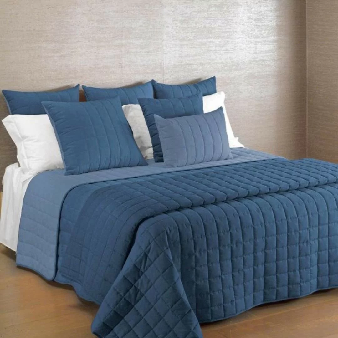 Copriletto Trapuntato Caleffi art. Modern Bicolor Microfibra 2