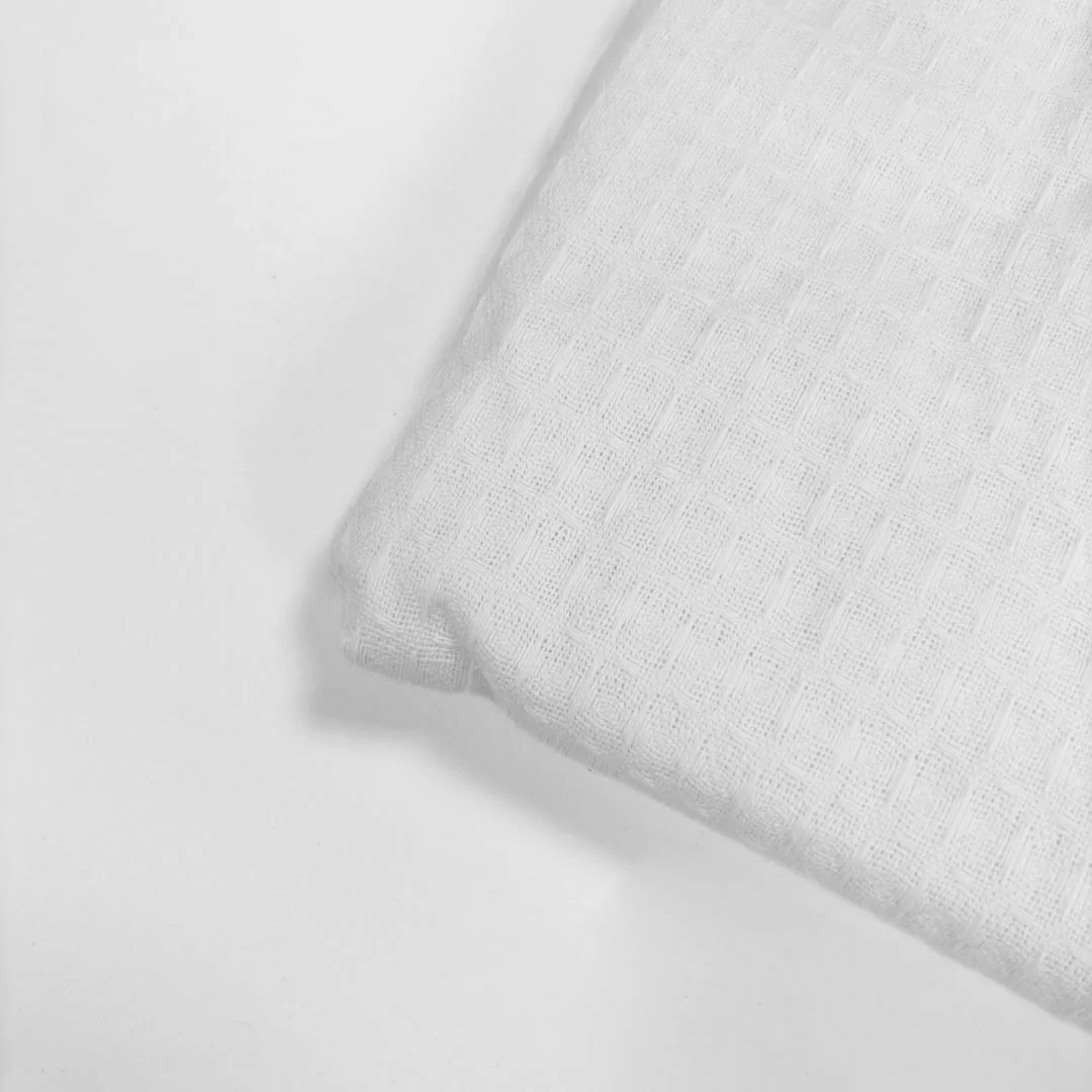 Accappatoio Personalizzato Bianco Nido d'ape...