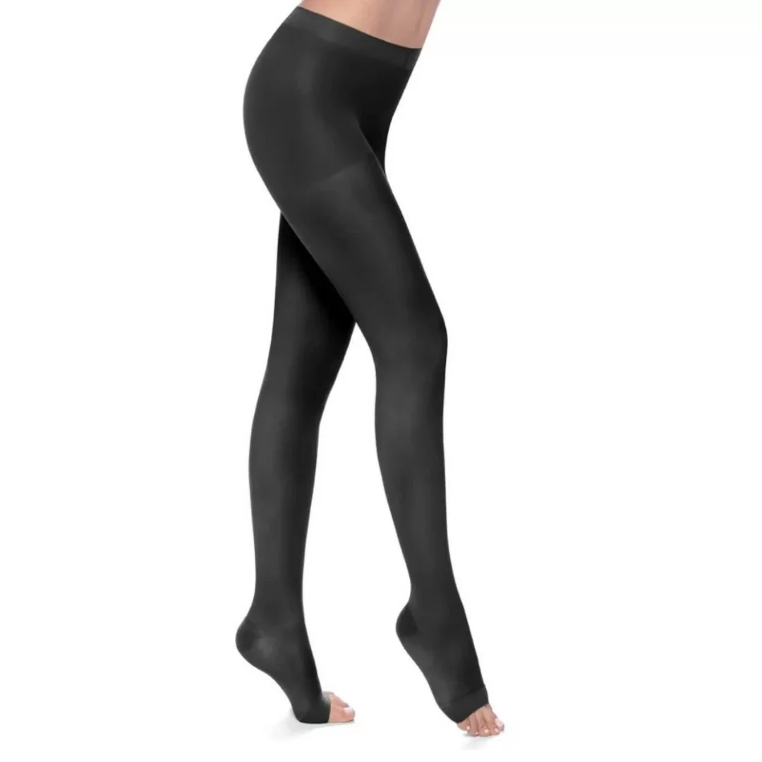 Collant Donna Riposanti Punta Aperta Nady Silca 140 Den... 2