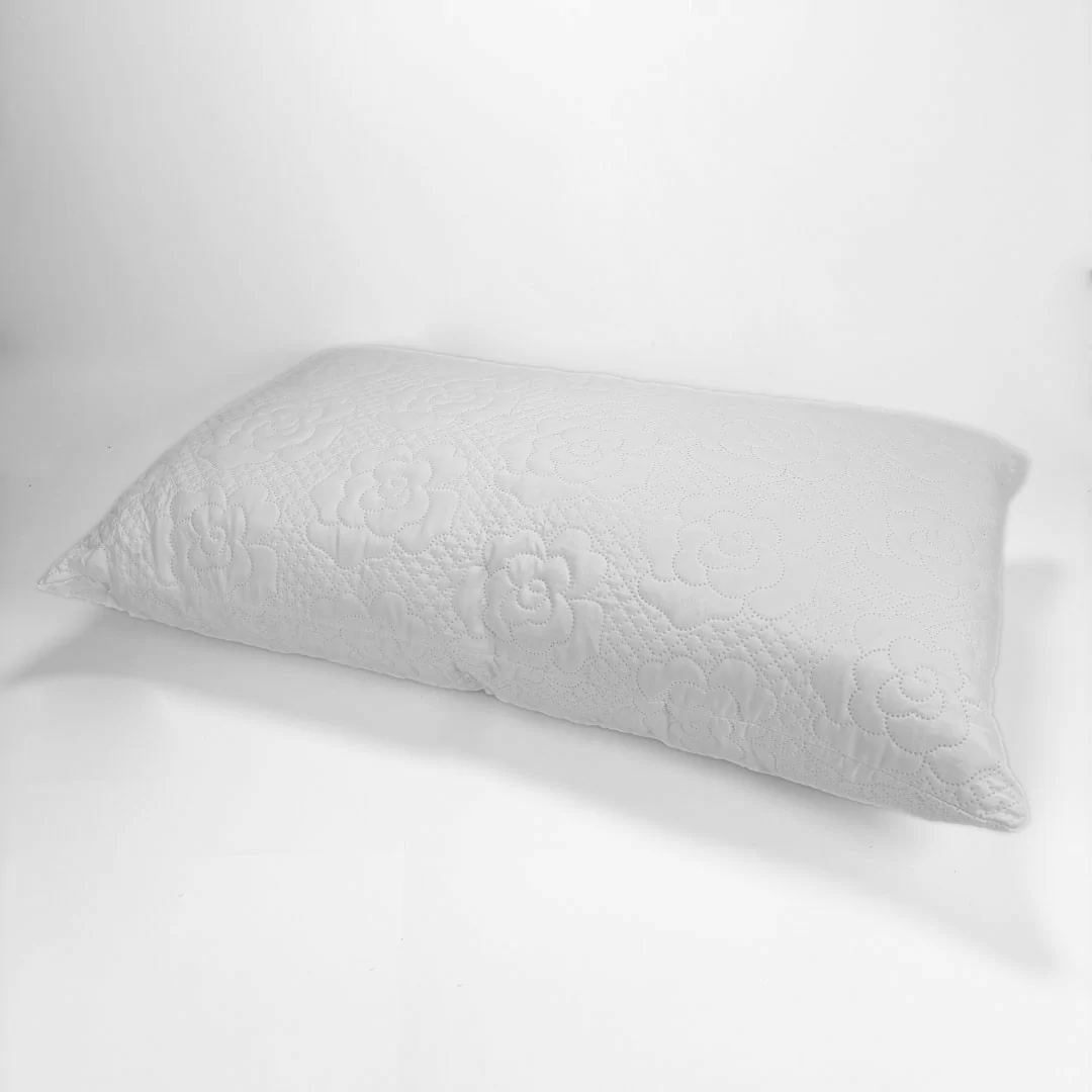 Cuscino da Letto 50x80cm Re Chiaro Foderina 100% Poliestere