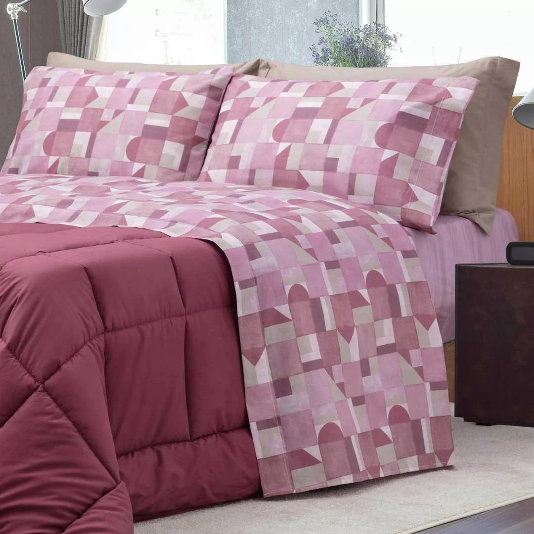 Completo Letto Matrimoniale Linea Oro art. Jam Cotone