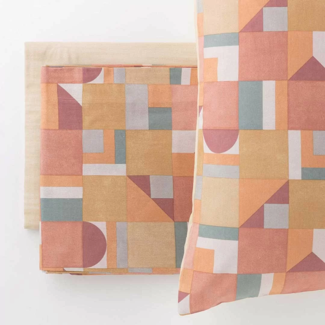 Completo Letto Matrimoniale Linea Oro art. Jam Cotone 2