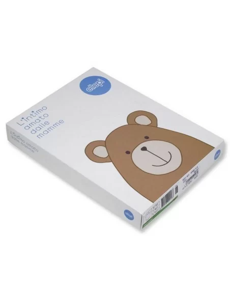 Body Ellepi Cotone art. AF802 Bipack Mezza Manica Americano