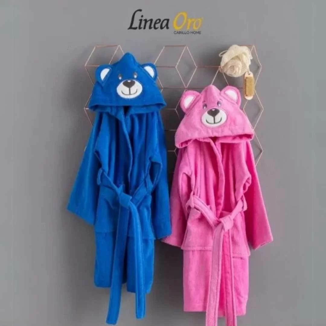 Accappatoio Spugna Baby Linea Oro art. Animals Orsetto