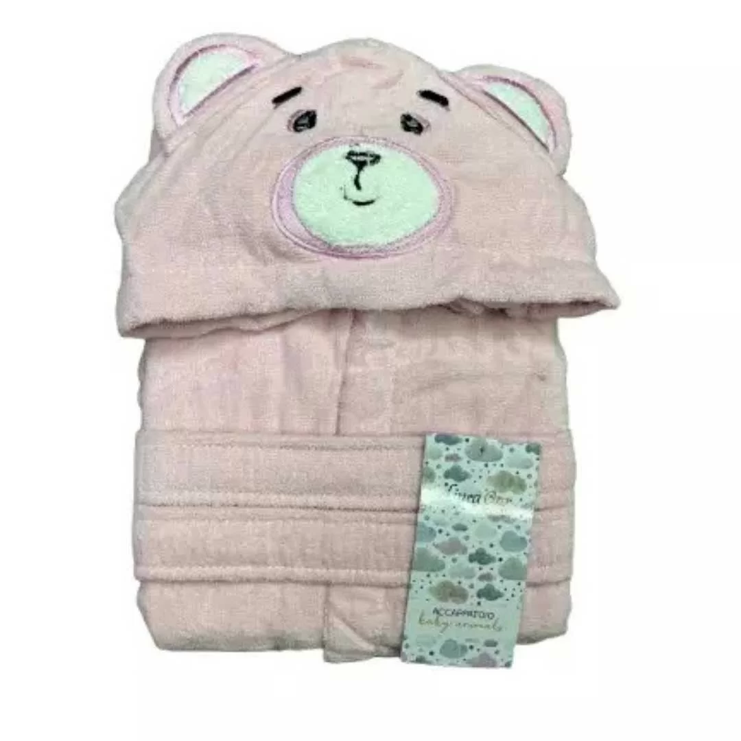 Accappatoio Spugna Baby Linea Oro art. Animals Orsetto 2