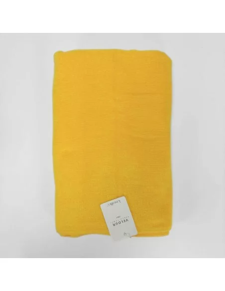 Telo da mare 80x160cm LineaBlu art. Velour Bordato Beach Towel in spugna 100% cotone in tinta unita